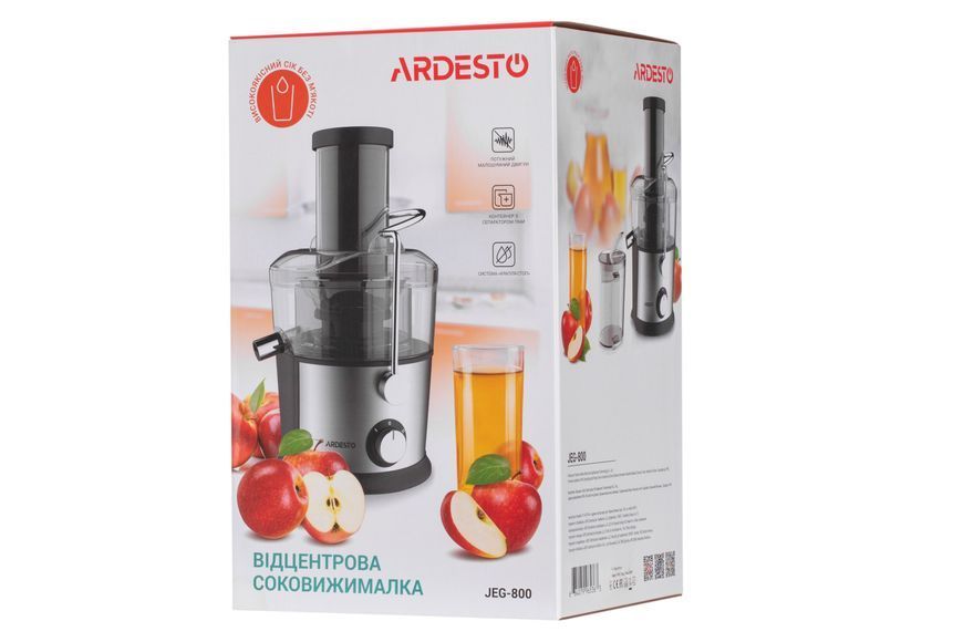 Соковитискач відцентрований Ardesto 1100 Вт JEG-800 101632 фото