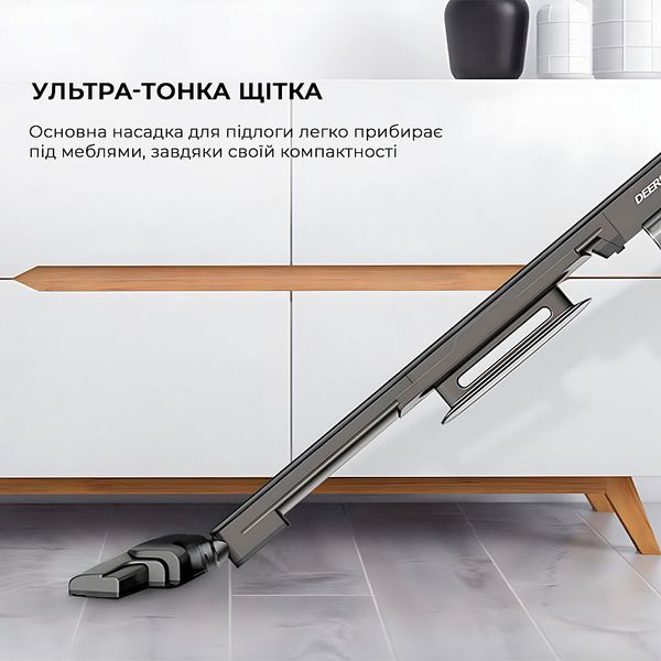 Пилосос Deerma 600 Вт stick vacuum cleaner cord white DX700 101287 фото