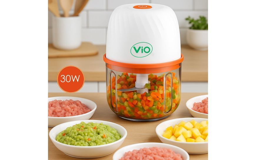 Акумуляторний подрібнювач для продуктів білий ViO K021 101689 фото