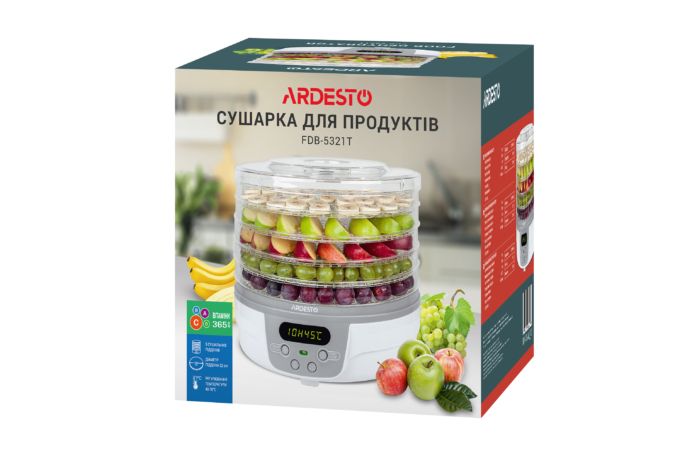 Сушарка для продуктів Ardesto 250 Вт FDB-5321T 101214 фото