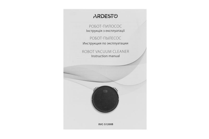 Робот-пилосос Ardesto RVC-S1200B 101174 фото