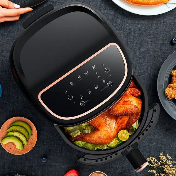 Мультипіч Deerma 1000 Вт air fryer KZ100 DEM-KZ100 101277 фото