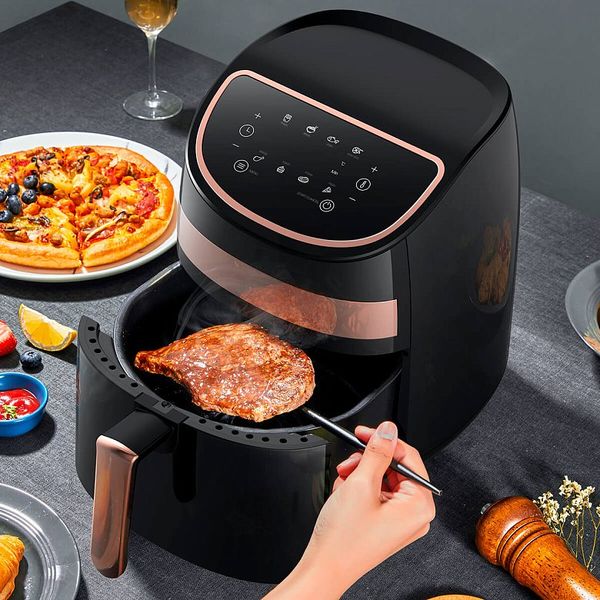 Мультипіч Deerma 1000 Вт air fryer KZ100 DEM-KZ100 101277 фото