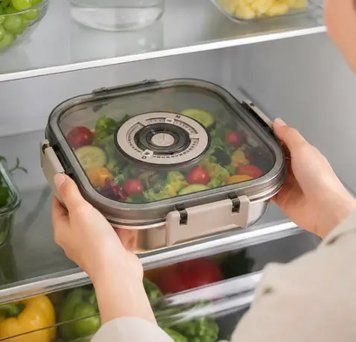 Вакуумний контейнер для продуктів 3000 мл із неіржавкої сталі 35114 101723 фото