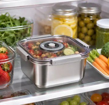 Вакуумний контейнер для продуктів 5000 мл із неіржавкої сталі 35116 101724 фото