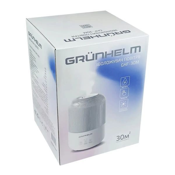 Зволожувач повітря 3л Grunhelm GHF-30M 101594 фото