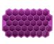 Силіконова форма для льоду CUMENSS стільники Purple 411558 фото 3