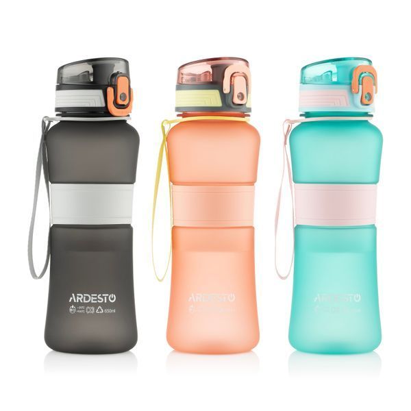 Пляшка для води ARDESTO Balance 650мл блакитна AR2265BB 101601 фото