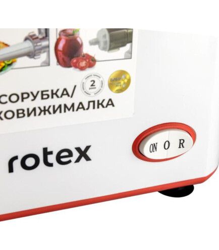 М'ясорубка Rotex 1900 Вт RMG190-W Tomato Master 640355 100952 фото