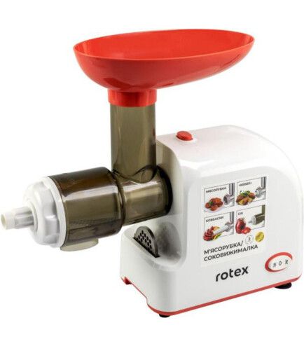 М'ясорубка Rotex 1900 Вт RMG190-W Tomato Master 640355 100952 фото