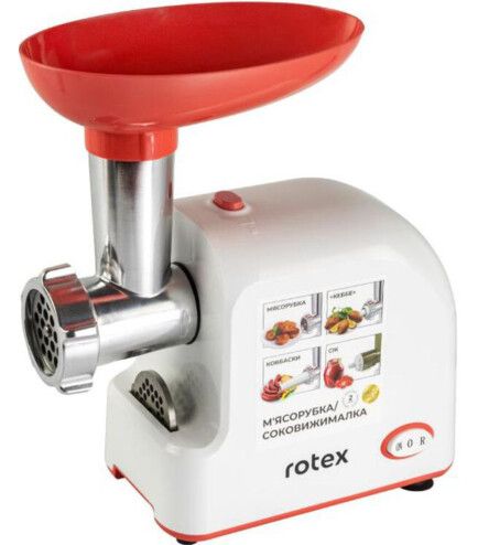 М'ясорубка Rotex 1900 Вт RMG190-W Tomato Master 640355 100952 фото