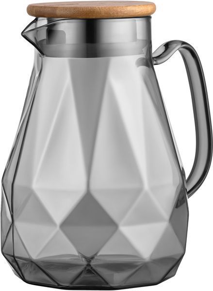 Глечик з кришкою ARDESTO Graphite 1500 мл AR2615SGB 702440 фото