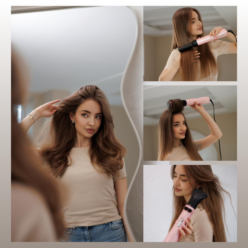 Купити Фен-щітка brush professional 4в1 Magio 1300 Вт MG-726